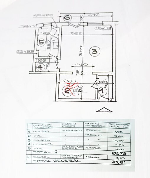 Foisorul de Foc, vanzare garsoniera.